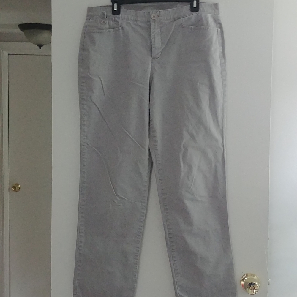 Gray Stretch dress pants